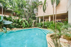 Tropical Fancy Apartment in Tulum Terrace, Private Pool and Hammock Incredible Amenities